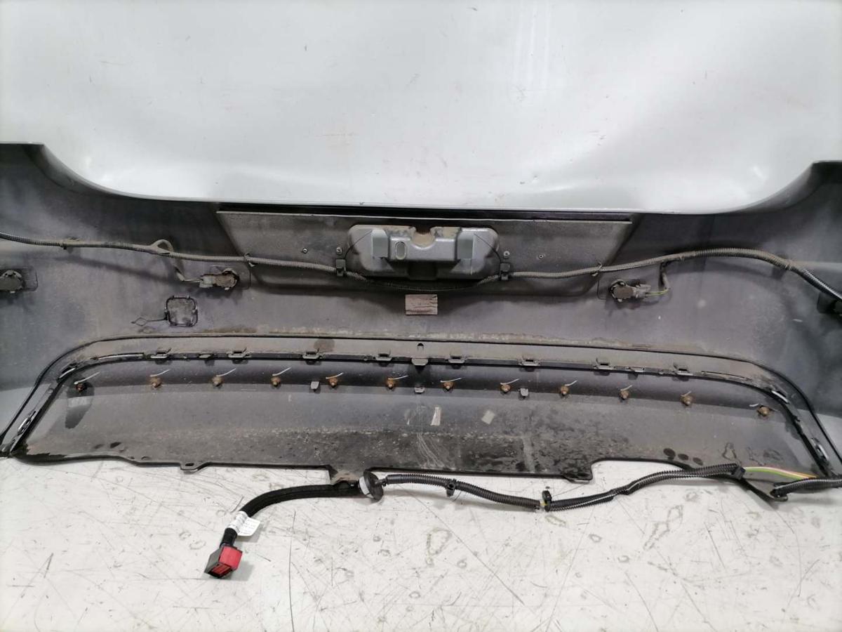 Citroen C4 N original Sto&szlig;stange Stossf&auml;nger hinten EZR Aluminiumgrau Bj.2011